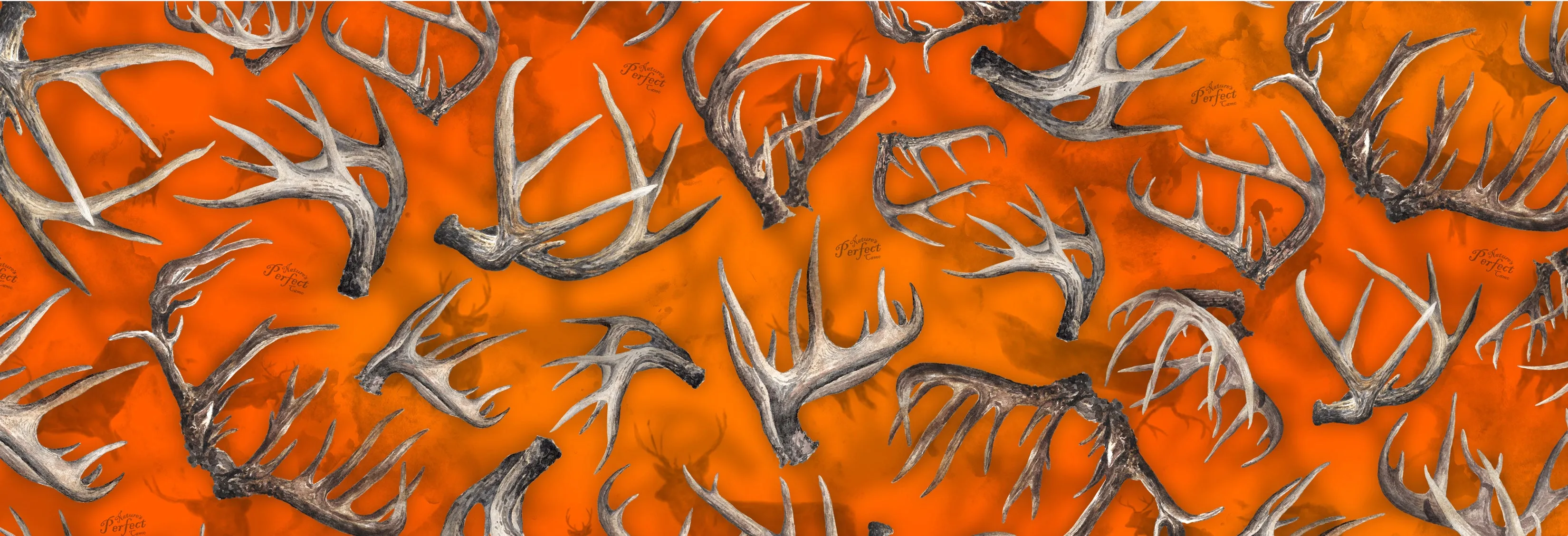 DU-HA 90521 Dri-Hide™ Rifle Protector; Whitetail Racks; w/o Adjustable Sling; Orange;