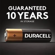 Duracell AA Battery 4 Pack - are crafted and infused with triple corrosion protection for battery power you can count on. Duracell AA Batteries provide long-lasting power to your everyday devices - 04133300102