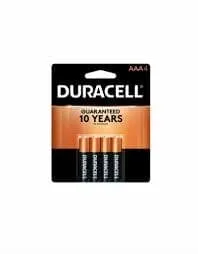 Duracell AA Battery 4 Pack - are crafted and infused with triple corrosion protection for battery power you can count on. Duracell AA Batteries provide long-lasting power to your everyday devices - 04133300102