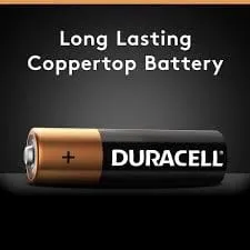 Duracell AA Battery 4 Pack - are crafted and infused with triple corrosion protection for battery power you can count on. Duracell AA Batteries provide long-lasting power to your everyday devices - 04133300102