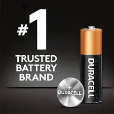 Duracell AA Battery 4 Pack - are crafted and infused with triple corrosion protection for battery power you can count on. Duracell AA Batteries provide long-lasting power to your everyday devices - 04133300102