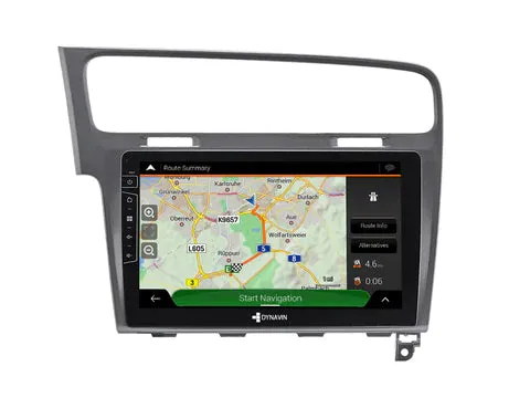 Dynavin 8 Pro Radio Navigation VW Golf VII MK7 (12-19) [D8-3B/3S] 10" Touchscreen Android Auto / Apple Carplay