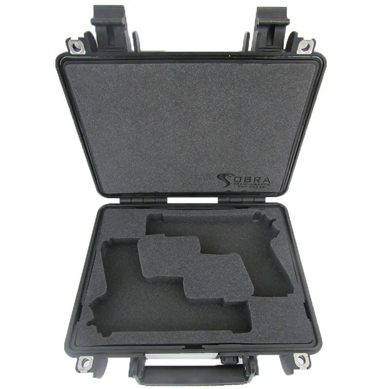 Eylar Compact 13.37" Case Custom Foam Insert for 2 Handguns and Magazines