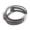 fitness bracelet fitness tracker Replacement Leather Wristband Band Strap Bracelet For Fitbit Charge 3 4 smartwatch relogios|Smart Accessories|