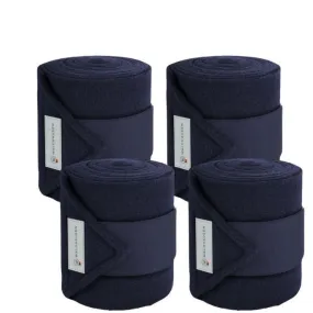 FLEECE BANDS SET OF 4 NIGHT BLUE