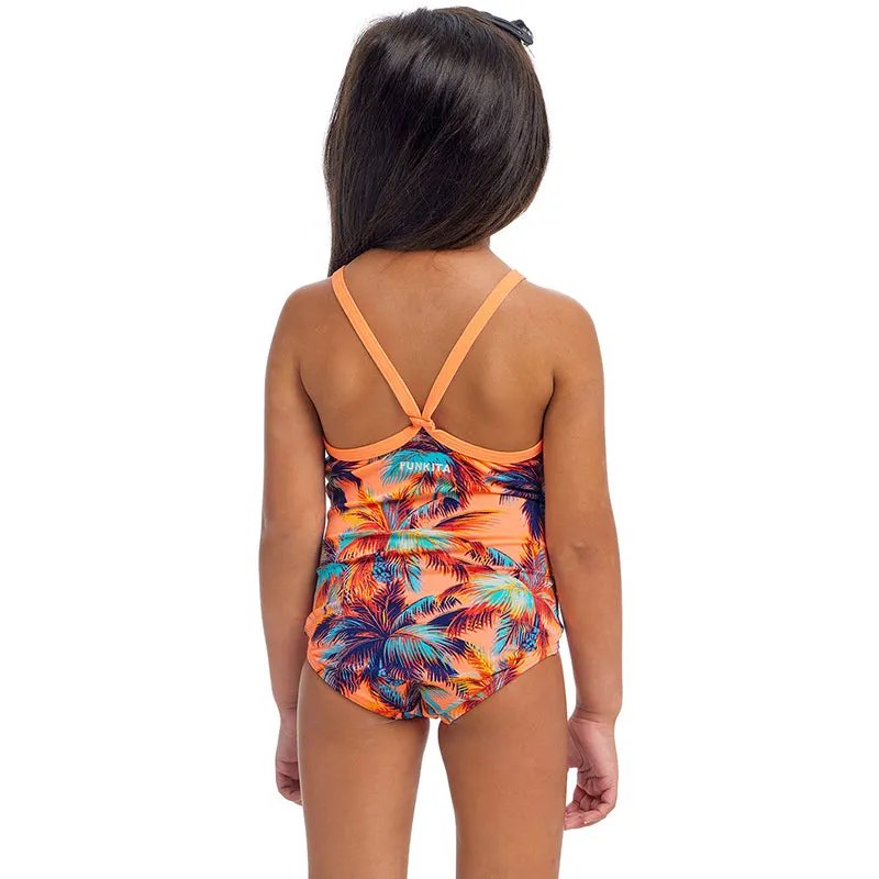 Funkita - Sand Storm - Toddler Girls Eco Printed One Piece