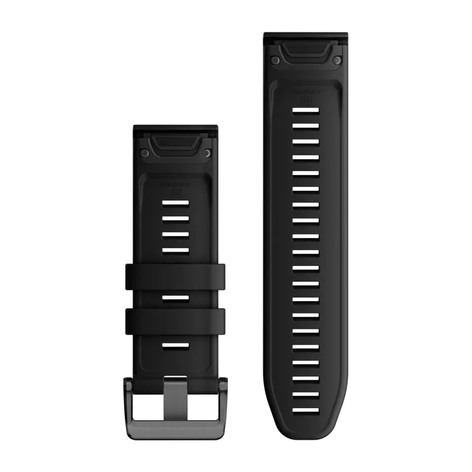 Garmin QuickFit 26 Watch Bands Silicone Black | Buy Garmin QuickFit 26 Watch Bands Silicone Black here | Outnorth