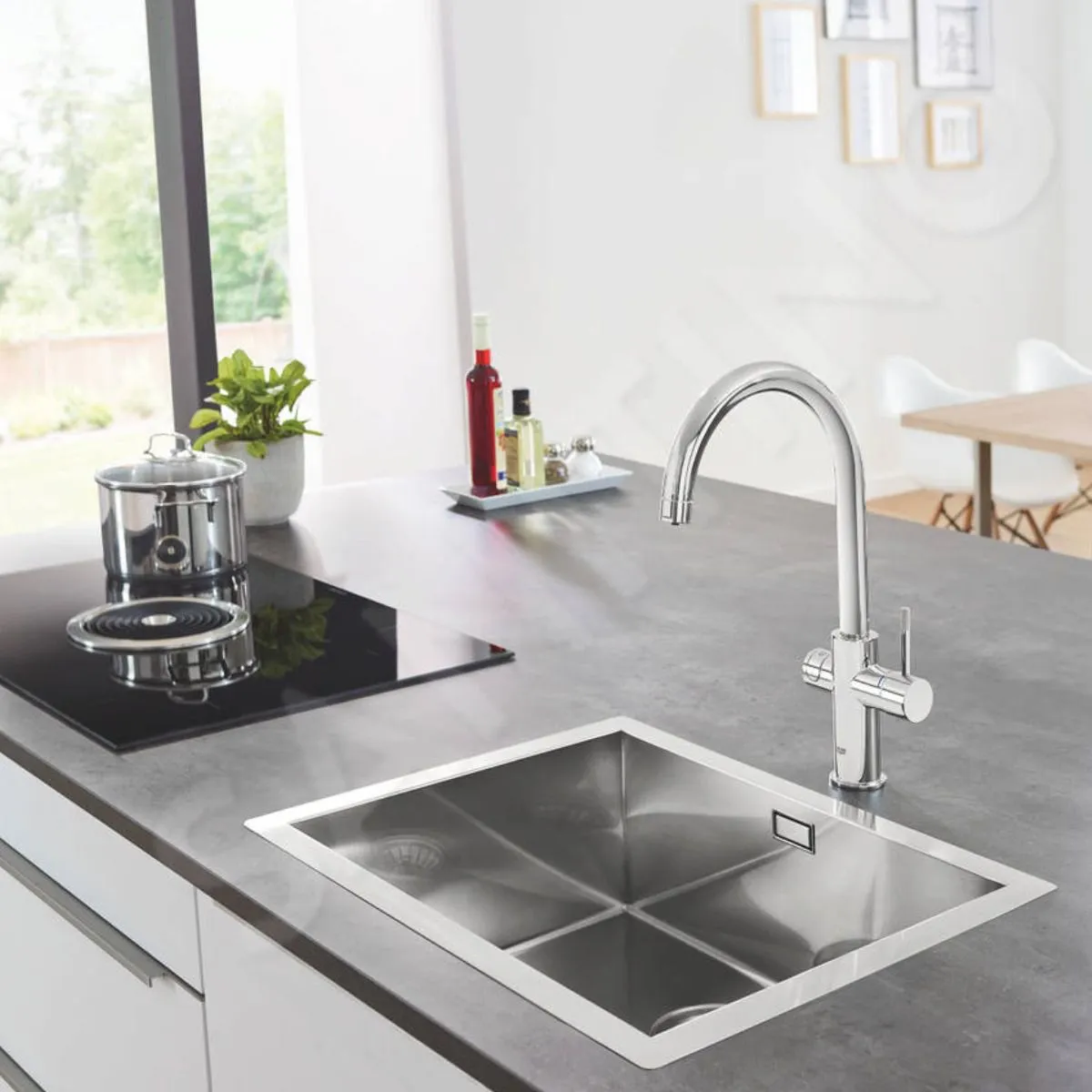 Grohe Blue Home C Spout Filtered Water Mixer Tap