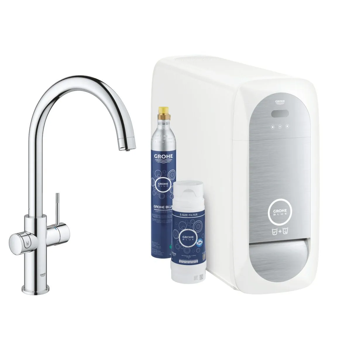 Grohe Blue Home C Spout Filtered Water Mixer Tap