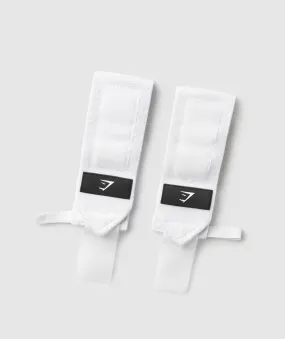 Gymshark Wrist Straps - White