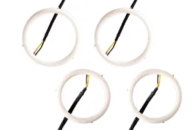Halo Lights LED 70mm/90mm Red Four