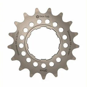 Hex Lab Single Speed Titanium Cogs