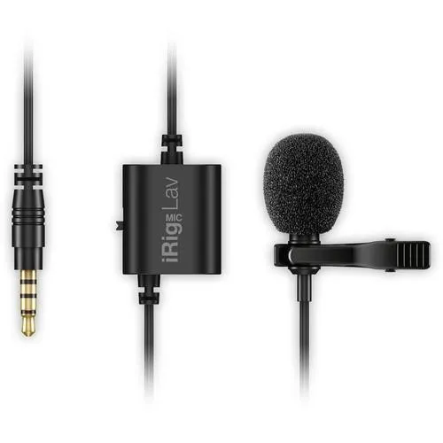 IK Multimedia IRIG MIC LAV Lavalier Microphone