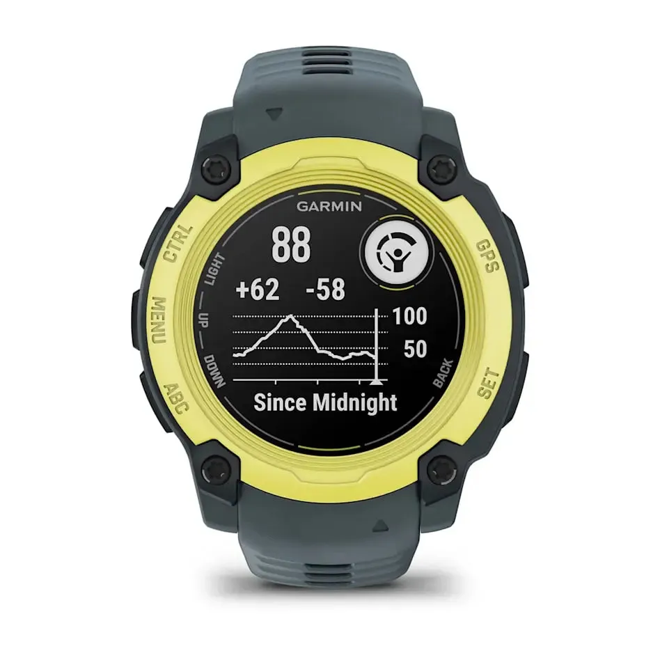 Instinct E | 40 mm - Black with Charcoal Band