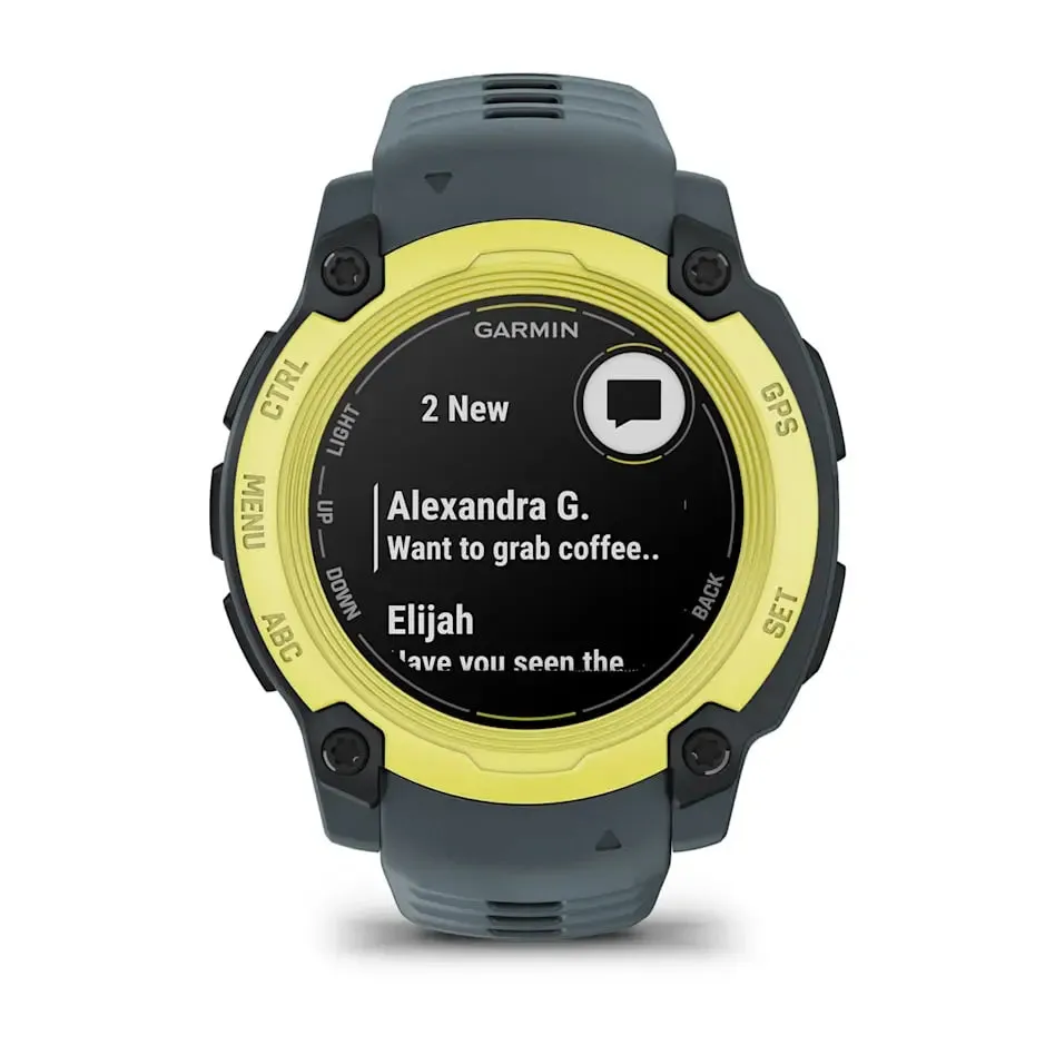 Instinct E | 40 mm - Black with Charcoal Band