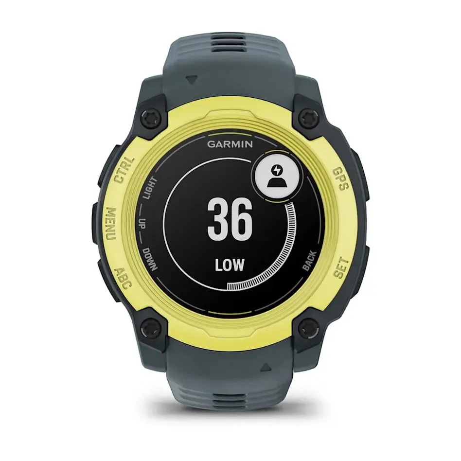 Instinct E | 40 mm - Black with Charcoal Band