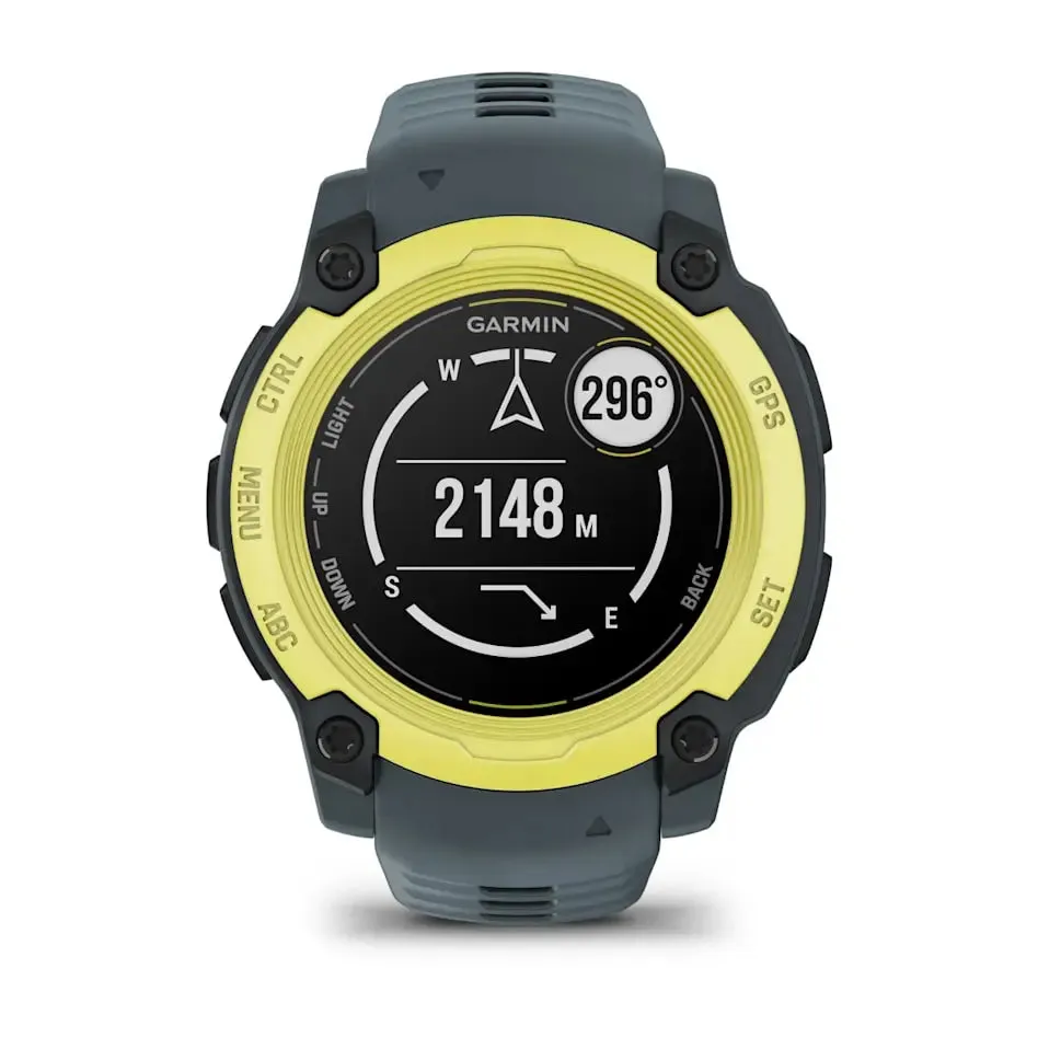 Instinct E | 40 mm - Black with Charcoal Band