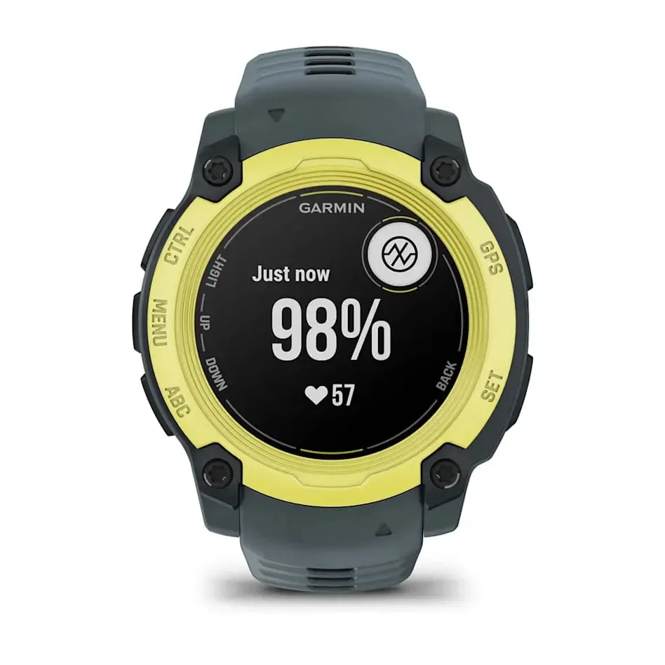 Instinct E | 40 mm - Black with Charcoal Band