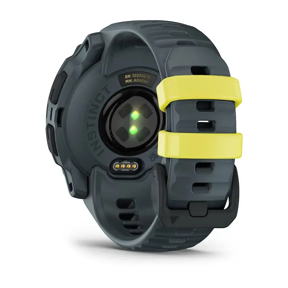 Instinct E | 40 mm - Black with Charcoal Band