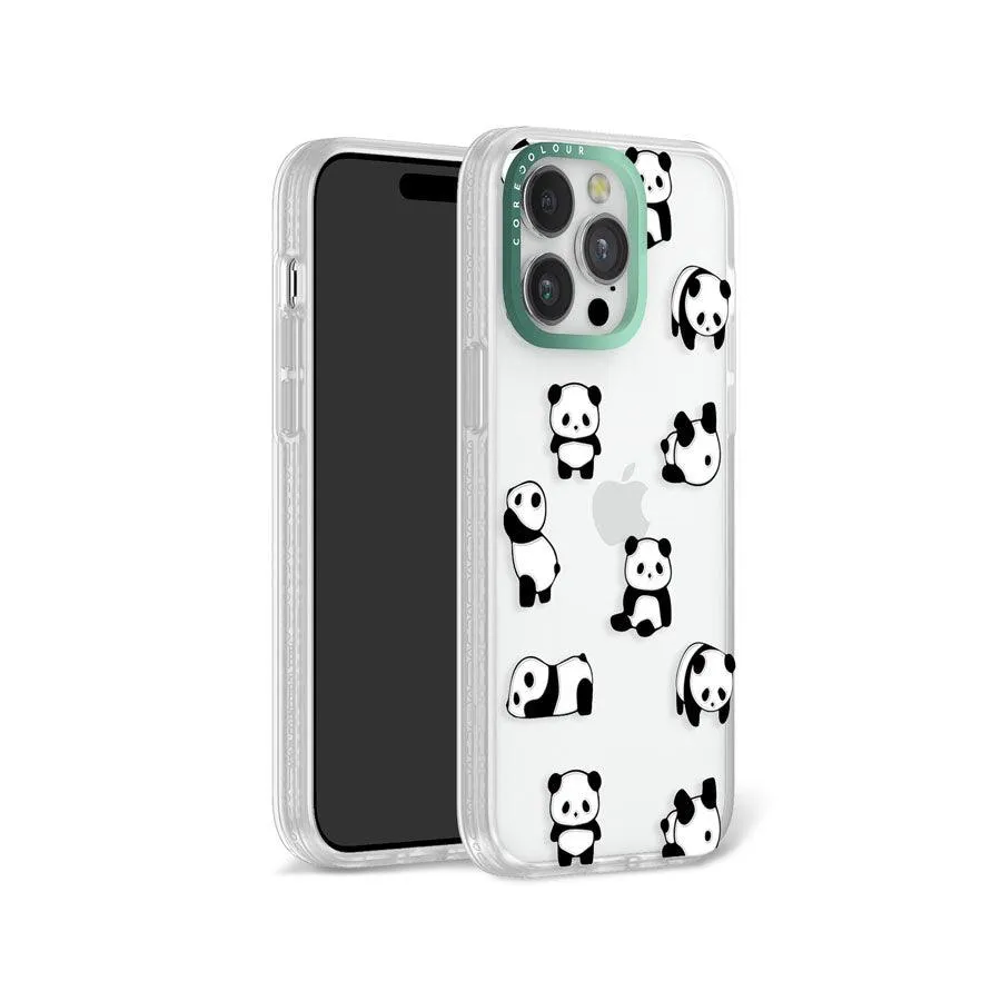 iPhone 12 Pro Moving Panda Phone Case