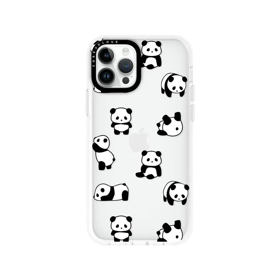 iPhone 12 Pro Moving Panda Phone Case