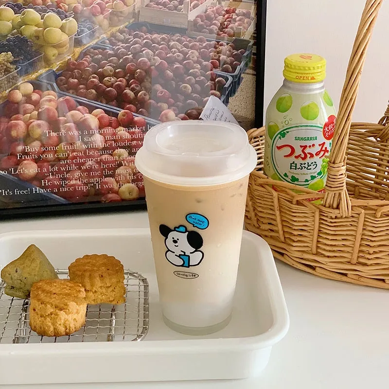 Kawaii Portable Coffee Water Bottle