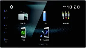 Kenwood DMX125BT 6.8" Digital Multimedia Receiver