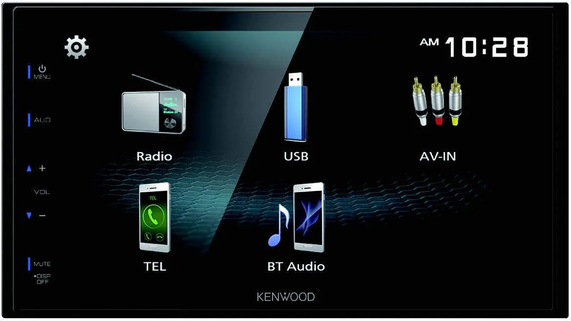Kenwood DMX125BT 6.8" Digital Multimedia Receiver