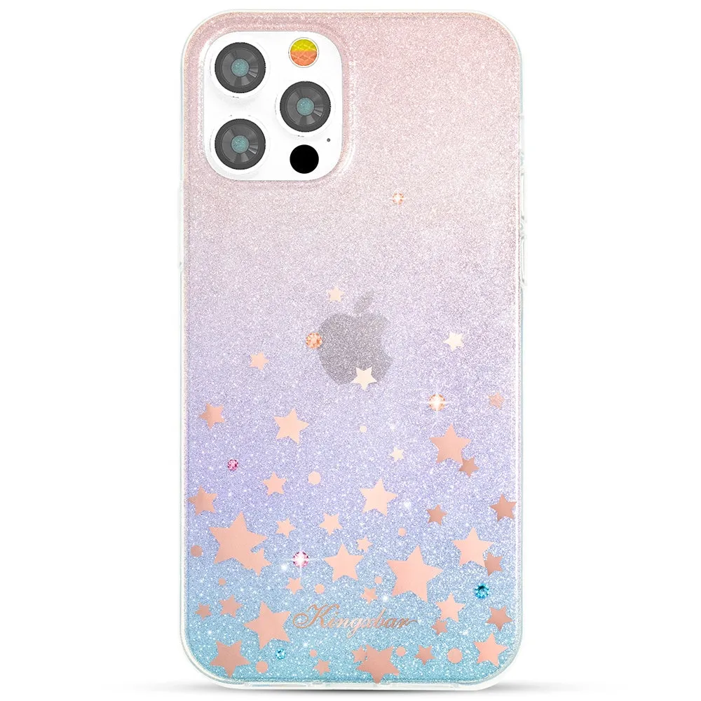 KINGXBAR Sky Star Swarovski Crystal Clear Hard PC Case Cover