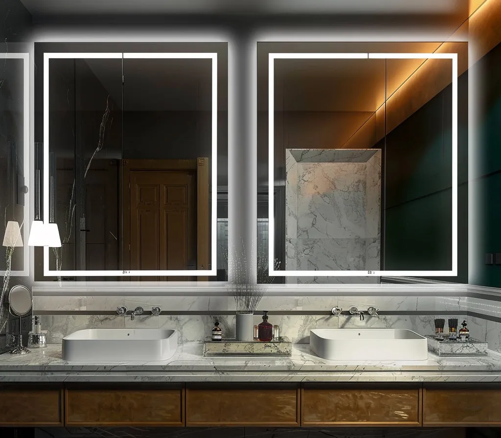 LED Mirror with Front & Backlit for Wholesale