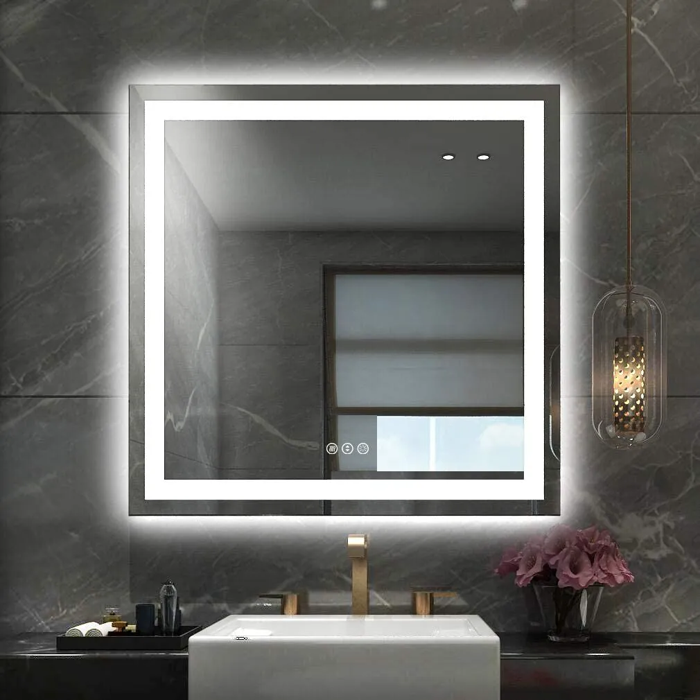 LED Mirror with Front & Backlit for Wholesale