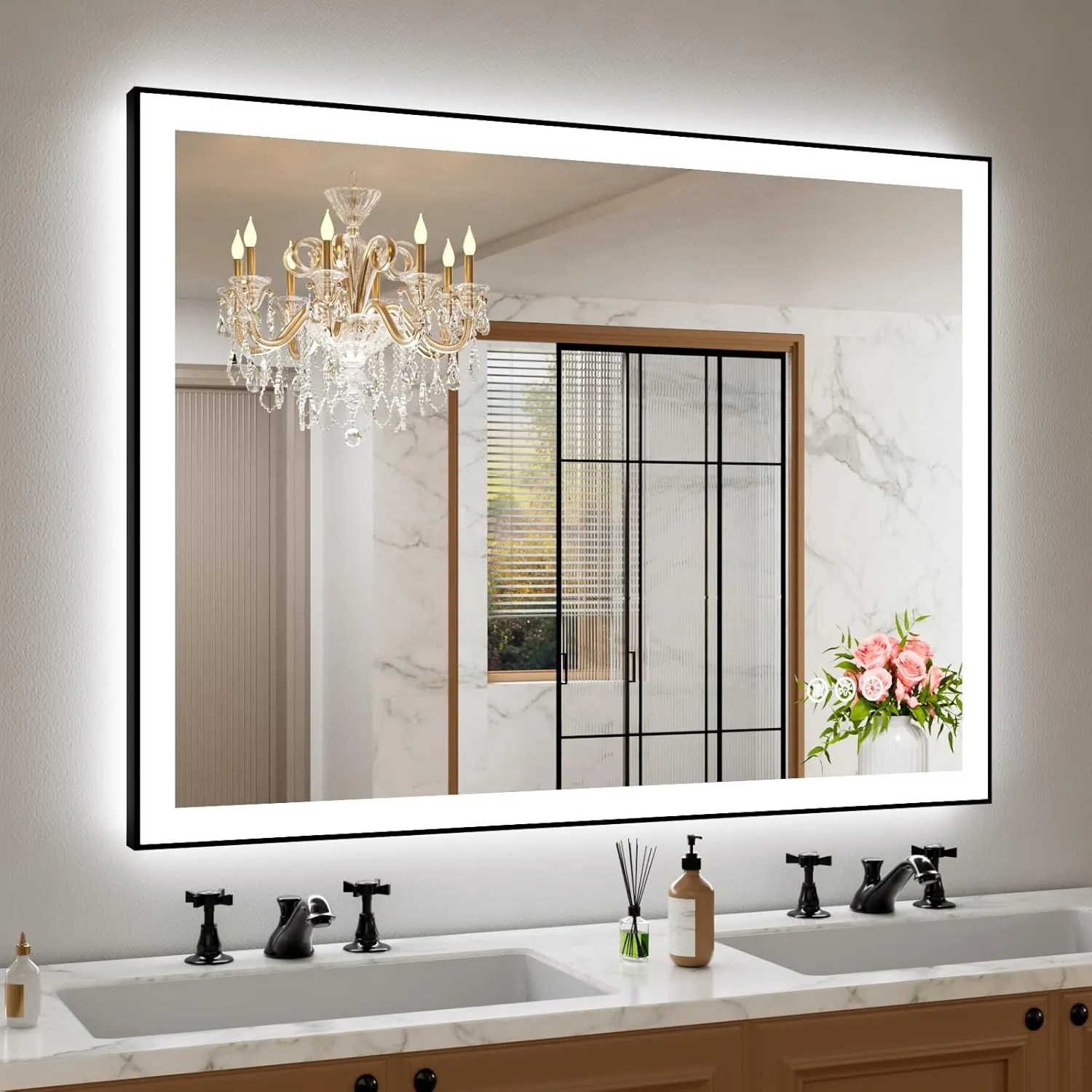 LED Mirror with Front & Backlit for Wholesale