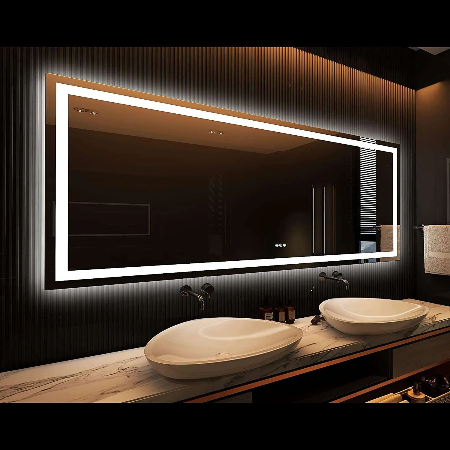 LED Mirror with Front & Backlit for Wholesale