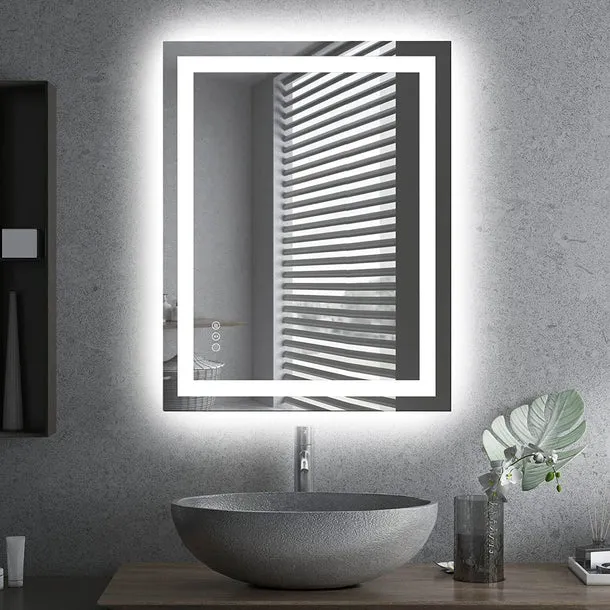 LED Mirror with Front & Backlit for Wholesale