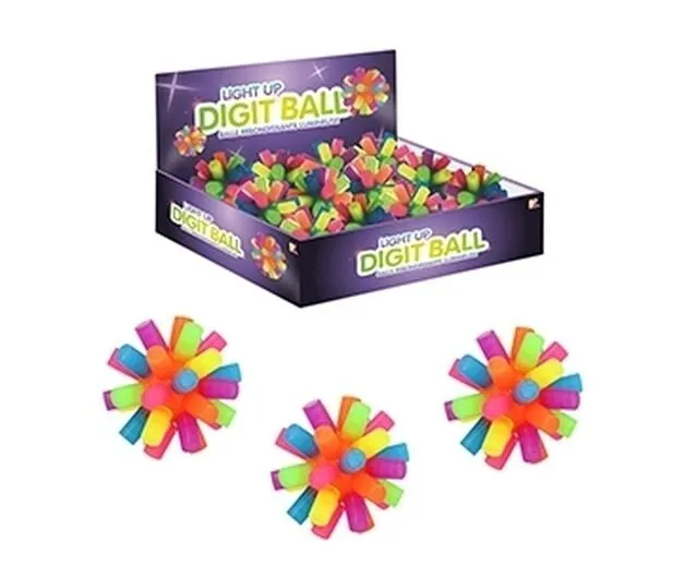 Light Up Digit Ball Kids Children Toy AU