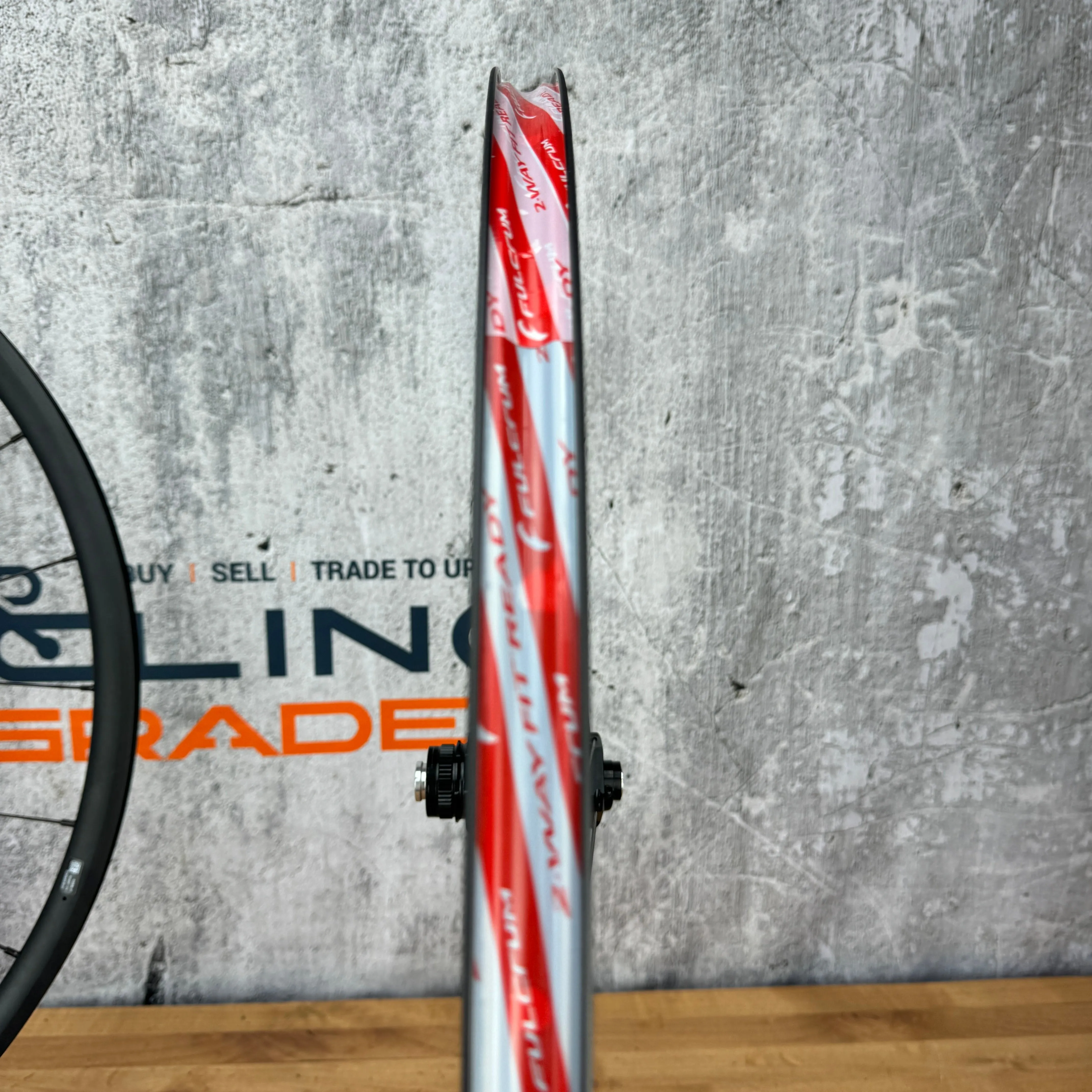 Light Use! Fulcrum Racing 5 DB Disc Brake Tubeless Alloy Bike Wheelset 1717g