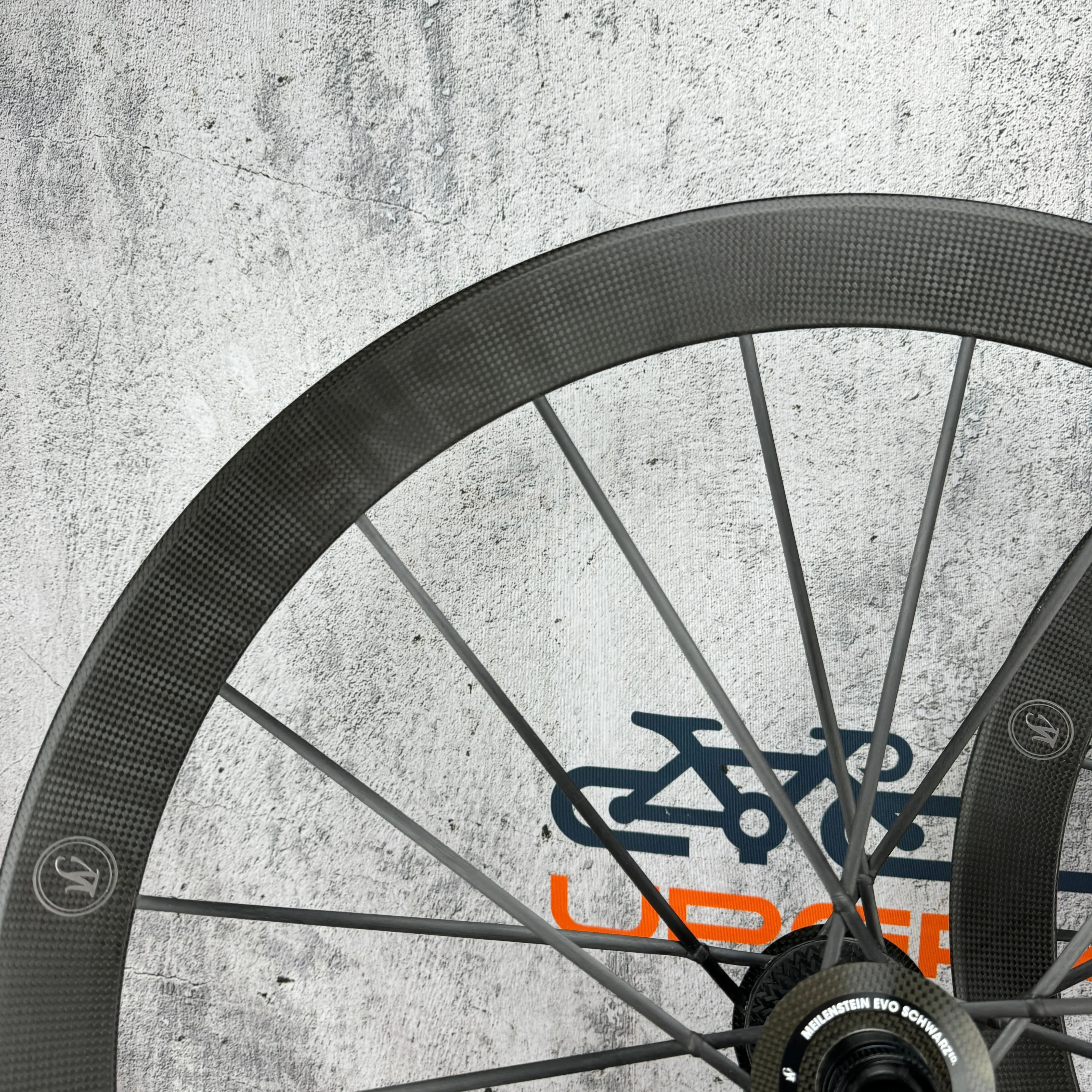 Lightweight Meilenstein Evo Schwarz Carbon Tubeless Disc Wheelset Ceramicspeed