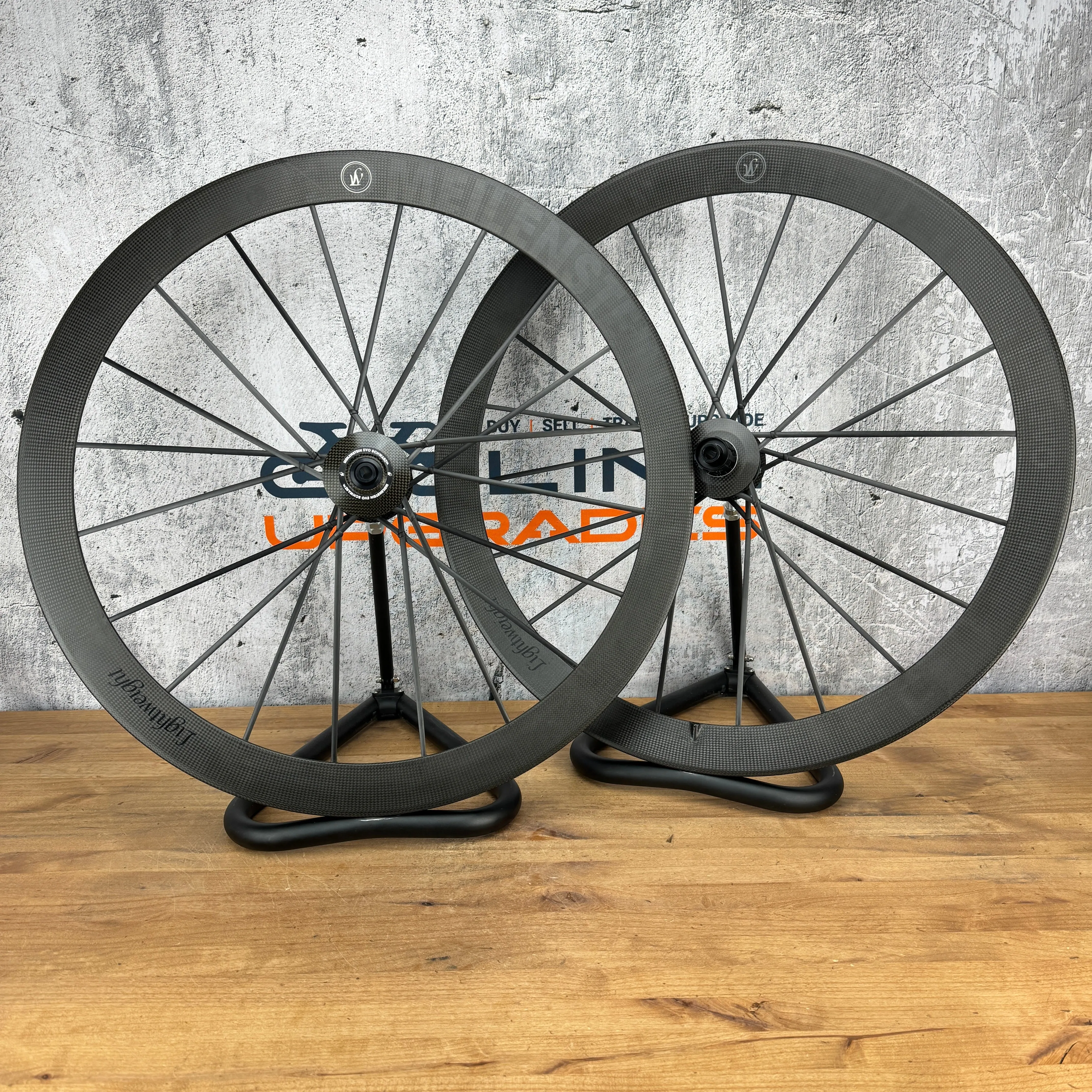 Lightweight Meilenstein Evo Schwarz Carbon Tubeless Disc Wheelset Ceramicspeed