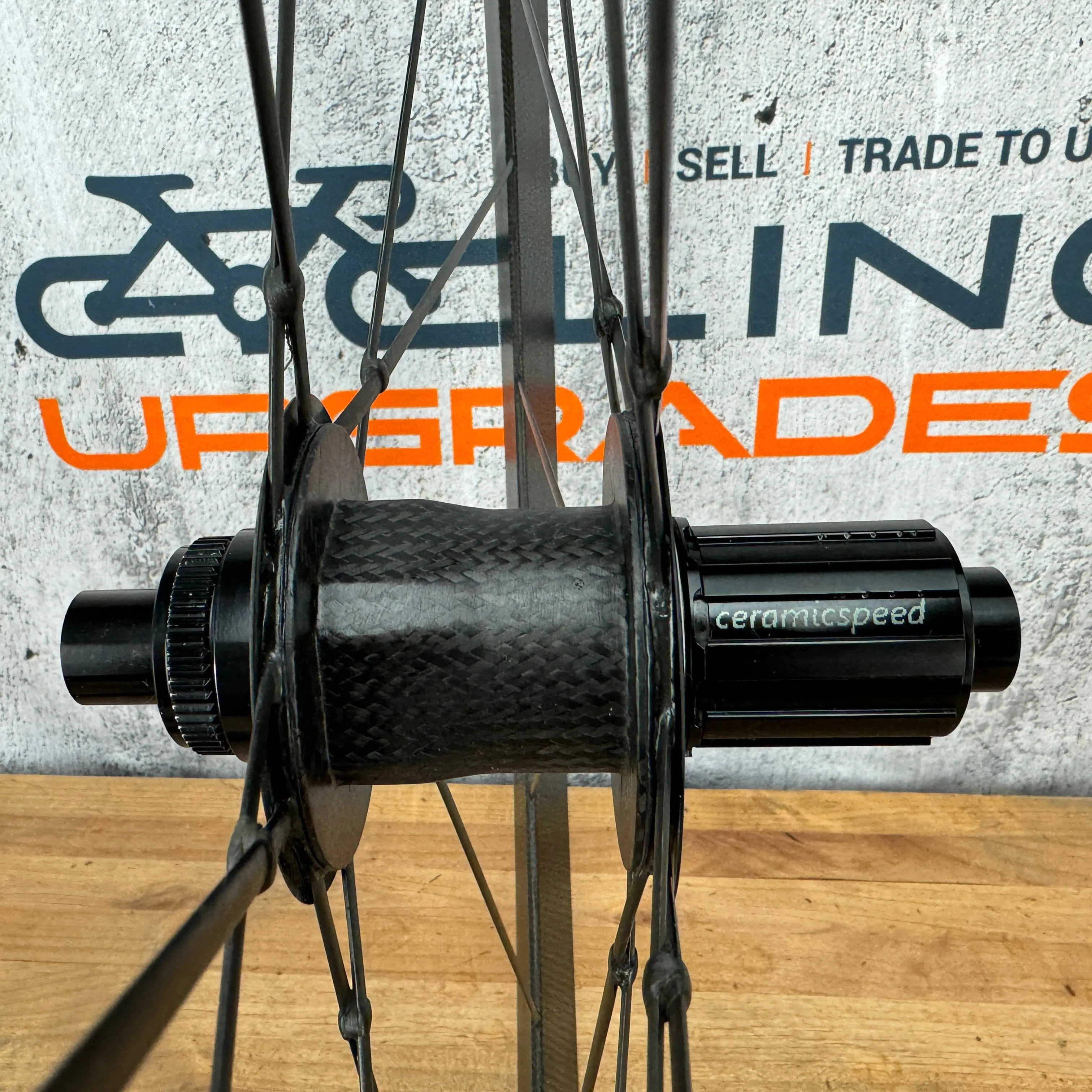 Lightweight Meilenstein Evo Schwarz Carbon Tubeless Disc Wheelset Ceramicspeed
