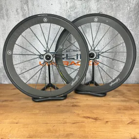 Lightweight Meilenstein T 24D Carbon Tubular Road Bike Disc Wheelset 700c 1250g