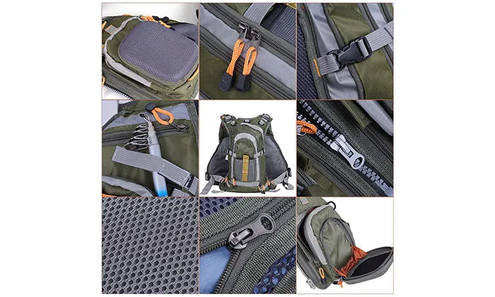 Lixada 3 In 1 Mesh Fly Fishing Vest