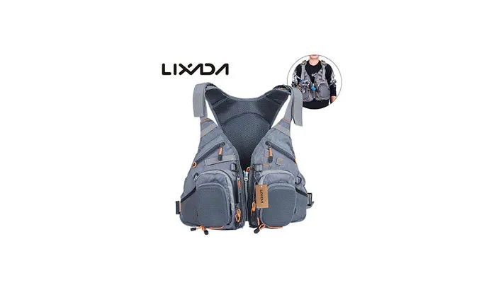 Lixada 3 In 1 Mesh Fly Fishing Vest