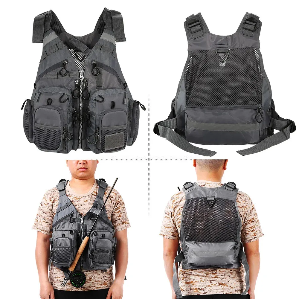 Lixada Outdoor Fishing Vest Sailing Life Jacket Vest EPE foam Floating Kayak Sport Safety Jacket Swimming Pesca рыбалка