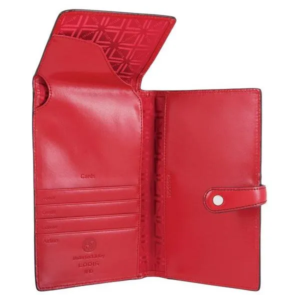 Lodis Audrey Cell Phone Passport Wallet with Lock & Key Technology
