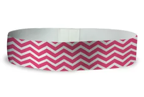 Loopty Loop Chevron Hot Pink
