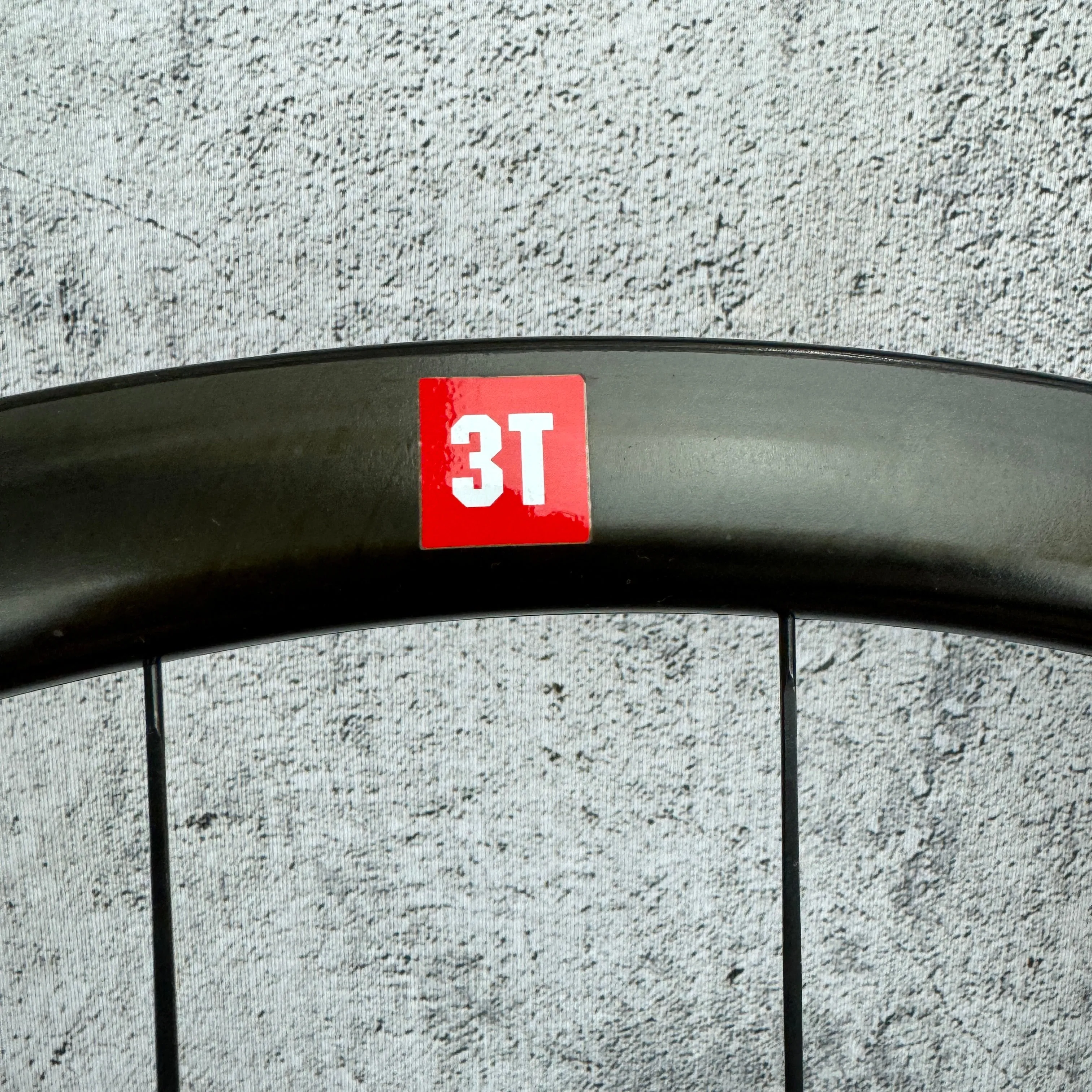 Low Mile! 3T Discus C35 Team Stealth Carbon Disc Brake Clincher Wheelset 700c