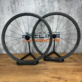 Low Mile! Roval Terra CLX Carbon Tubeless Disc Brake Gravel Wheelset 700c 1316g