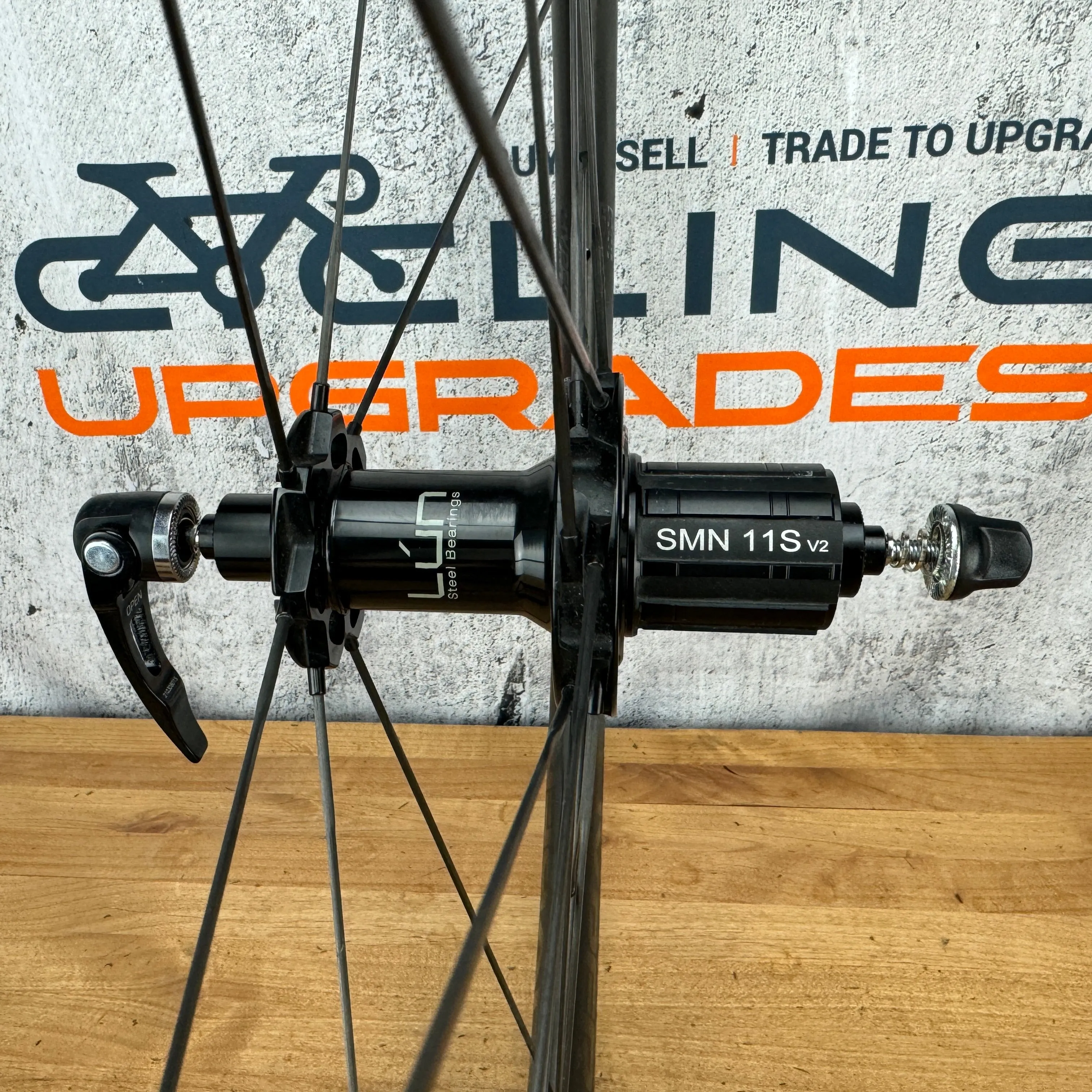 Low Mile! Winspace Lún Hyper R33 Carbon Tubeless  Rim Brake Wheelset 700c 1252g