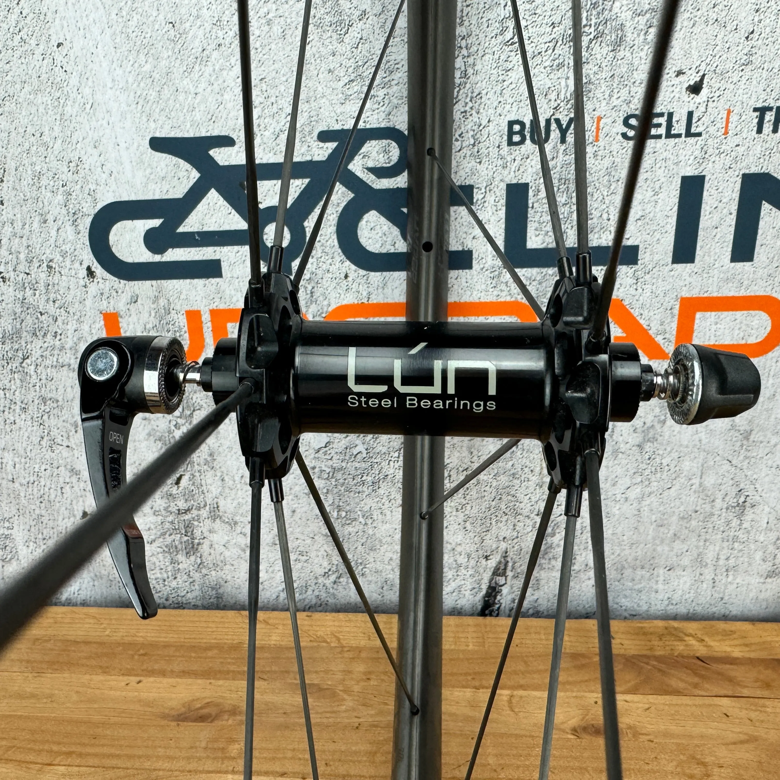 Low Mile! Winspace Lún Hyper R33 Carbon Tubeless  Rim Brake Wheelset 700c 1252g