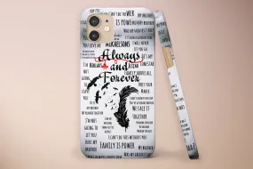 Meaningful Deep Quote Stefan, Damon, Salvatore, and Elena Phone Case Soft Cover